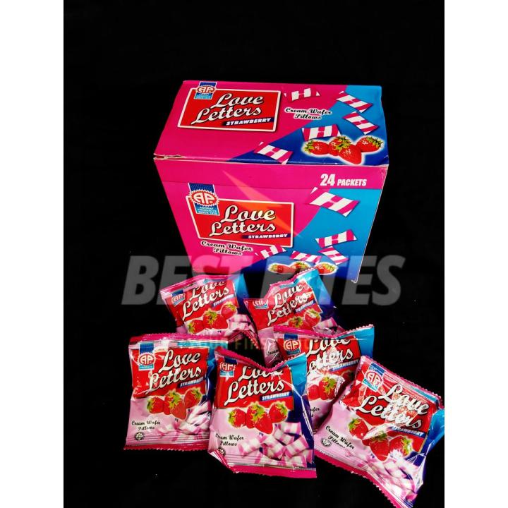 Love Letters wafer (24 pcs)