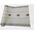 Classic Table runner sheet - Vinyl Plastic Lace Center Table sheet - 20 x 36 inches. 