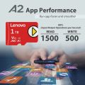 【COD+Ready Stock + FREE Shipping 】Lenovo EVO Plus Micro TF SD Card 2TB 128GB 256GB 512GB A2 V30 U3 Transfer 130MB/s Memory Card C10 U1 TF Card V10 A1 Memory Card. 