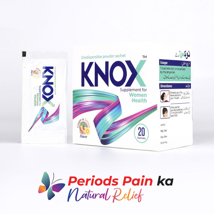 MATRIX PHARMA KNOX ® Sachet – Natural Solution for Periods Pain & PMS ...