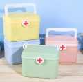 Compact and high-quality, our Small First Aid Box is perfect for homes, schools, and offices. Transparent design for easy access, it's an ideal organizer for medicines and cosmetics. Stay prepared with this sleek and portable medical kit.. 