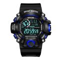 HONHX Men Digital Electronic Watch Luminous Waterproof Date Week Time Display Sports Watches. 