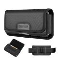 Phone Nylon Pouch Cell Phone Belt Clip Carrying Holster Case Waist Bag For 4.7-6.8inch iPhone,Samsung Galaxy S23 Ultra 5G. 