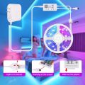 20M/65ft Bluetooth LED Strip Light, LUXONIC Smart RGB LED Light Strip with Bluetooth APP Control, Music Sync Flexible RGB Colour Changing LED Light with 40-Key IR Remote for Home Decoration. 