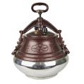 fghani Messi Pressure Cooker – Brown Color – Triple Safety System with 3 Valves & Bypass Valve – Heavy Duty Aluminum – 5L, 8L, 10L, 15L Sizes – Safe & Durable Cooking Pot. 