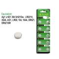 10 Pcs AG1, LR621H, 364,-  1.5V Alkaline Button Coin Cell, Also Replacement Same Model. Ag1 Lr621 364 Sr621Sw,  LR621H,   364A, AG1, LR60, 164, 164A, SR621,   SR621SW. 