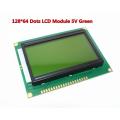 【Universal Car Parts Store】128x64 Dots Graphic Green Color Backlight LCD Display Module arduino raspberry. 