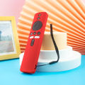 BeesClover Silicone Remote Control Protective Case Dust Cover With Lanyard Compatible For Mi Tv Stick 4k Tv Stick. 