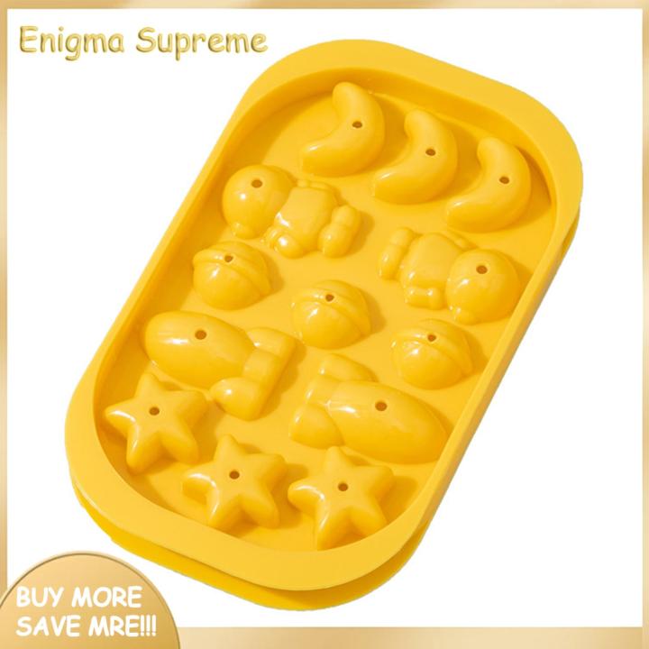 Enigma- Ice Cube Box Stackable Cartoon Refrigerator Ice Block Tray