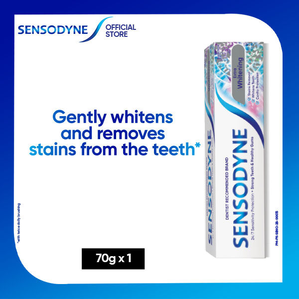 SENSODYNE EXTRA WHITENING 70GM