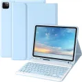Keyboard Case for i-Pad Air 5th & 4th Gen 10.9" 2022/2020, iPad Pro 11" Keyboard. 
