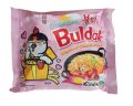 Samyang Korean Pink Carbonara (Cheesy) Flavor Ramen Noodles 130 Gram One Pack Instant Noodles Imported Noodles Korean Noodles. 