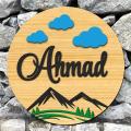 Customized Wooden Frame, Family Wooden Wall Art - Wooden Frame/Wall Sign - Wall/Home Decoration/Decor - Wall Hanging - Artificial Decoration - Personalised Home/Room Decoration Items. 