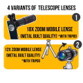 Mobile Camera Lens | Mobile Lens 4K & 100x Zoom | Mobile Lenses 60x Zoom | Mobile Telescope Zoom Lens for Mobile | Zoom Lens for Mobile 100x | Zooming Lens for Mobile Camera | Zooming Lens Monocular Telescope. 