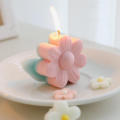 Candle Molds Silicone 3D Daisy Flower Silicone Molds DIY Wax Mold for Aromatherapy Candles Chocolate Mold for Dessert Baking Home Decoration Wedding Gifts. 