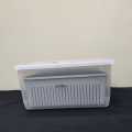Multiple Fridge Fruit Vegetable  and Bread Basket  Storage Box, Organizer  With LID Locked. 