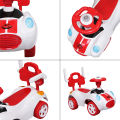 Mini Cooper Ride On Toddler Buggy Car For Kids Push Car For Toddlers with Light & Music Melody Horn, Baby Car Four Wheel Car Adjustable Back Support Children Outdoor Ride-On Car suitable for 1 Year and above Boys & Girls. 