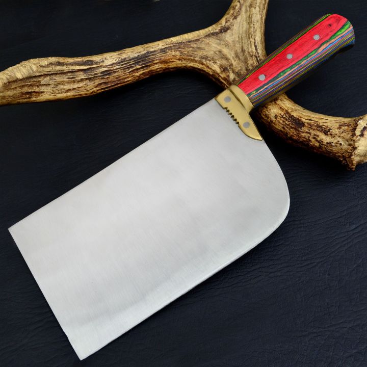 mktraders, Kamani Toka Bugda Meat Cleaver Chopper Knife for Butchers ...