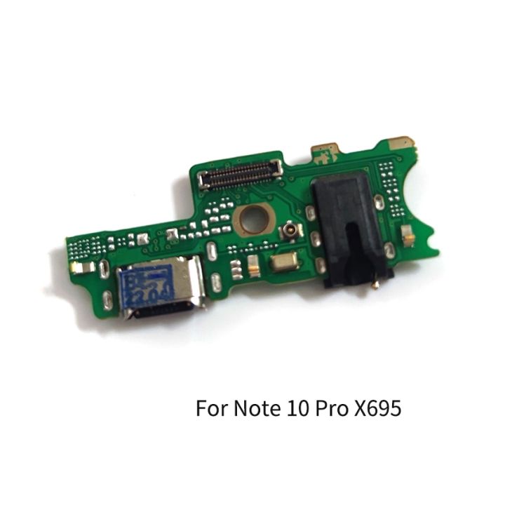 For Infinix Note 10 Pro X695 / Note 7 X690 USB Charging Board Dock Port Flex Cable Repair Parts