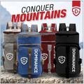 Dominance 45-L Trekking Backpack Bag for men travelling and hiking bag, Gym Bag Grey & Black Travel Bag  Weekend Luggage Tour Bag for Men Women. 