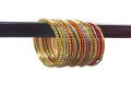 Pack of 12 - Metal Bangles for Baby Girl with Metallic Shine ( Kids Bangle ). 