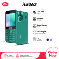 itel it5262 Feature Phone | 2.4″ Bright Big Screen | 2,000mAh Big Battery | 2,000 Contacts Memory | Super 3D Sound Box | Smart Camera | PTA Approved & 12 Month's Official Warranty. 