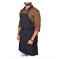 Kitchen Apron Cotton Export Quality with Pocket. 