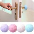 Door Stopper Wall Protector Rubber Bumpers,Self Adhesive Silicone Wall Protectors,Hemispherical Door Handle Guard Stopper Bumper for Bedroom, Kitchen, Office. 