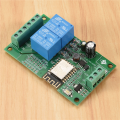 Esp8266 Esp-12F Wifi Relay Module 2Channel 5V/8-80V Network Switch. 