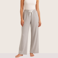 MK Garments - Pack of 2 Women & Kids Jersey Trousers Comfortable Soft Fabric Wide Leg  Pants with Adjustable Waist For Girls. 