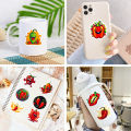 50Pcs Chili Pepper Hot Spicy Cute Cartoon Waterproof Vinyl Stickers for phone Water Bottles Laptop Suitcase. 