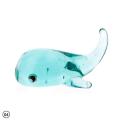 Cute Whale Shaped Crystal Glass Dip Pen Holder Sign Craft Collection Gift. 