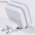 Light Sensor Control LED Night Light Mini Square Shape Light Sensor Energy Saving Lamps Bed Lamp For Baby Bedroom Gift Romantic Night Bulb For Room Home. 