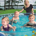 6 Ft Bestway Fill N Fun Swimming Pool Without Air 6 feet (Odyssey) 55030 Kids Play In Pool. 