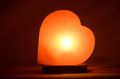 Himalayan HEART Salt lamp, Desk Lamp. 