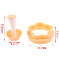 Pastry Tamper Tart Shell Molds Tart Cutter Flower/Round Dough Cookie Cutter. 