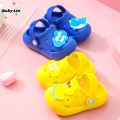 Summer Baby Sandals Slippers Cartoon Female Baby Soft Bottom Toddler Baby Boys Kids Beach Shoes Cave Hole Baby Shoes. 