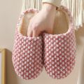 Women Indoor Slippers Warm Plush Home Female Slipper Autumn Winter Shoes House Flat Floor Home Shoes Bedroom Soft Slient Slides. 