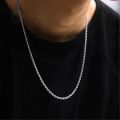 Thin Silver Neck Chain – Chain For Boys and Mens - High Quality Jewelry for Men. 