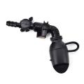 【Footprint】 Aaogo New Water Bag Silicone Curved Hydration Pack Suction Nozzle Bite Valve Bladder. 