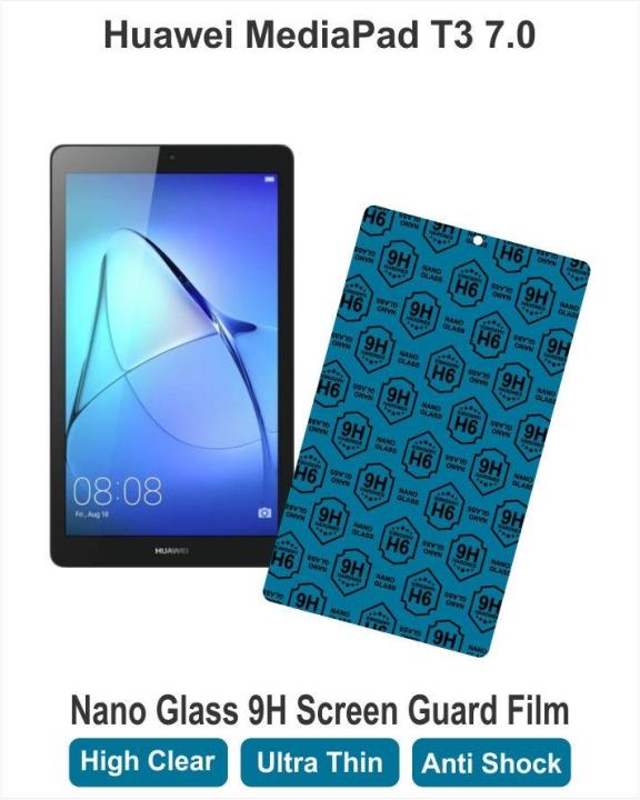 Huawei%20Mediapad%20T3%207.0%20Screen%20Protector%20Tempered%20Nano%20Glass%209H%20Clear%20-%20Unbreakable%20-%20Silky%20-%20Image%203