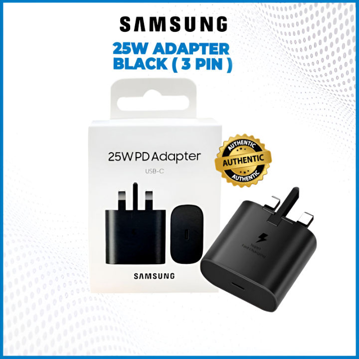 EP TA800 Samsung 25W PD Super Fast Charging USB C 3 Pin Power Adapter