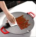 Imported JAPAN Made Portable Electric Tawa 14 Inch (35 CM) with Adjustable Temperature Control -Ideal for Dosa, Roti, Chapati, Paratha, Naan - Large Non-Stick Surface - Safe, Quick & Even Heating, 1000 Watts( BLACK ). 