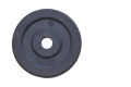 JD Fitness High Quality Professional Rubber Coated Weight Plates (1-Inch Hole) - Durable Strength Training Plates for Home Gym Barbell & Dumbbell Rods - Standard 28mm Size (Single Piece). 