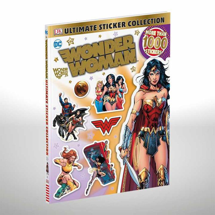 Ultimate DC Sticker Collection Book Over 1000 Stickers