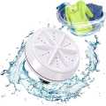 MiniWashing Machine,Portable Ultrasonic USB Turbo Washing Machine,Mini Washer for Travelling,Camping,Business Trip.Mini Washing Machine for Cleaning Sock,Underwear,Small Rags,Towel. 