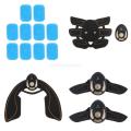 Abdominal Exerciser Muscle Stimulator Body Slimming Shaper Machine Workout Training Vibration Fitness crossfit Relaxing Massager. 