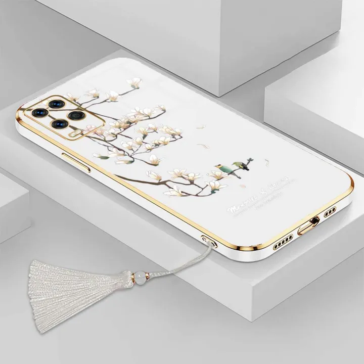 Casing%20For%20OPPO%20A54%204G%20Luxury%20Beautiful%20mapies%20with%20flower%20Camera%20Protection%20Phone%20Case%20Plating%20Edges%20Silicone%20Soft%20Cover%20With%20Free%20Lanyard%20-%20Image%209