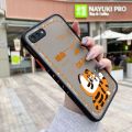 dienya For Asus Zenfone 4 Max Plus ZC554KL Case Frosted Transparent Hard Phone Case Cartoon Cute Tiger Side Edge Casing Full Cover Camera Silicone Softcase Pattern Shockproof Protection Cases. 