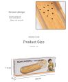 Mini Bowling spil Set for Kids Wooden Mini Bowling Interactive Parent-Child Desk Toy Polished Developmental Relaxing Mini Bowling Game for 3+ Years Old Sporting Supplies educational wooden mini bowling indoor Creative Gift game. 